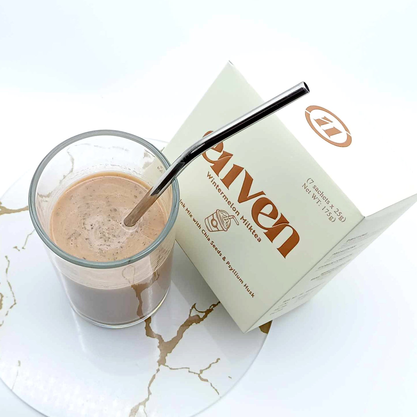 1 Box E11VEN - Wintermelon Milktea Powered Drink Mix