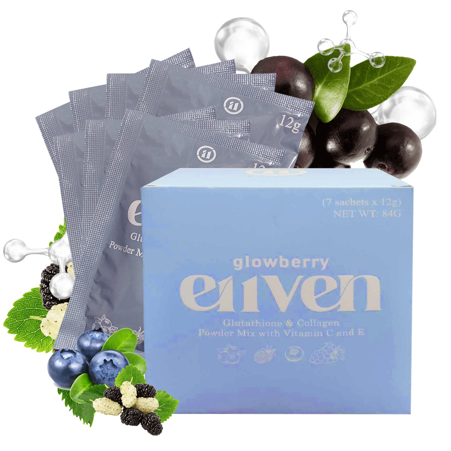 3 Boxes E11VEN Glowberry