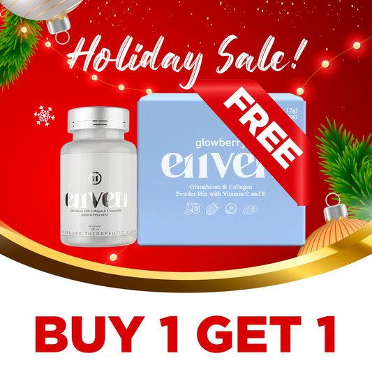 [XTENDED XMAS PROMO] E11VEN Opitac Glutathione  - 500mg Opitac™ Glutathione + FREE GLOWBERRY