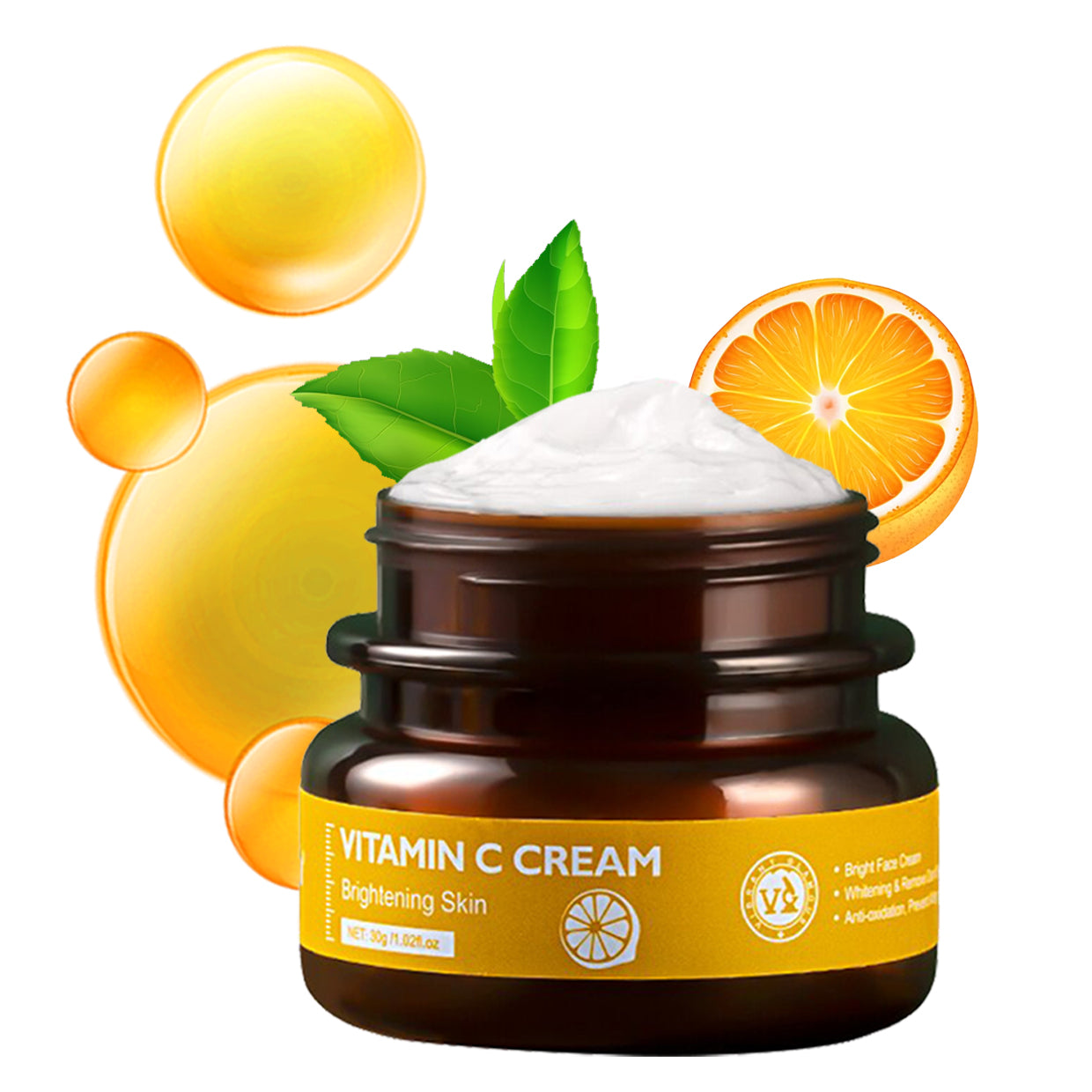VIBRANT GLAMOUR Retinol Cream + Vitamin C Face Cream Set