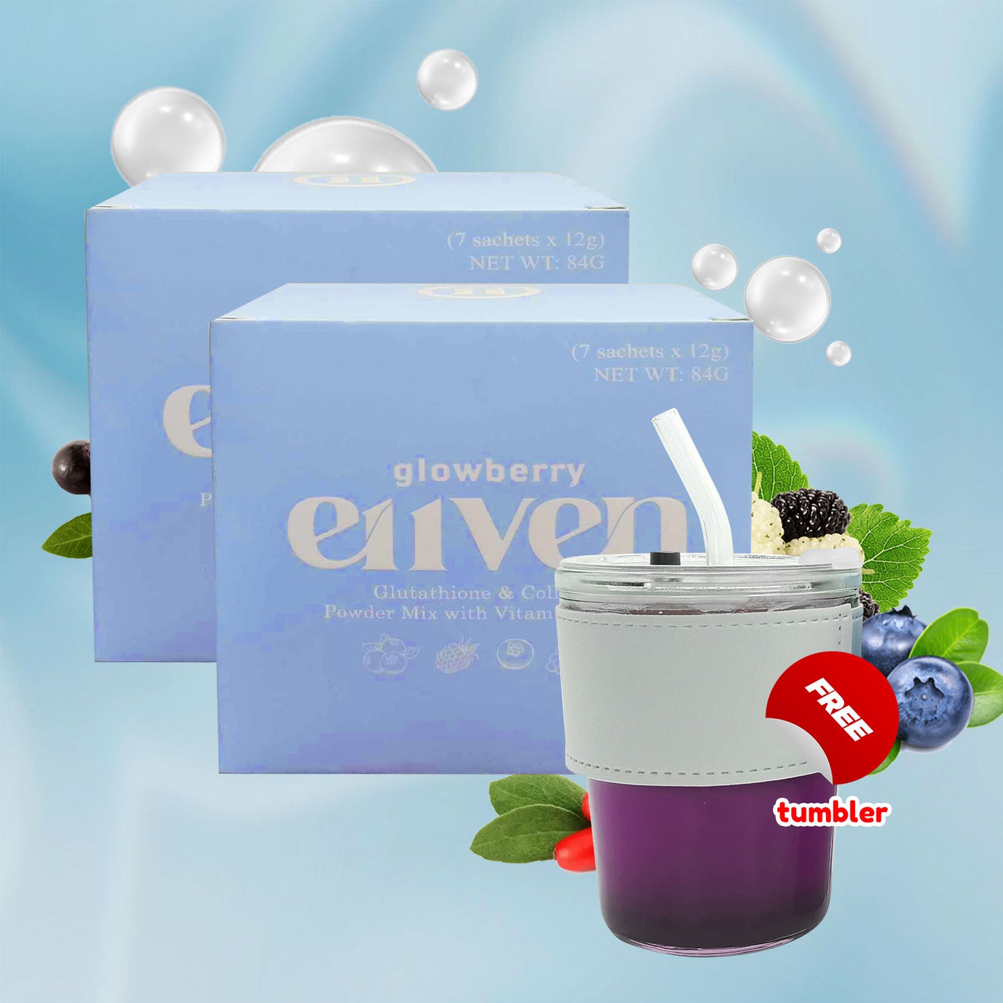 3 Boxes E11VEN Glowberry