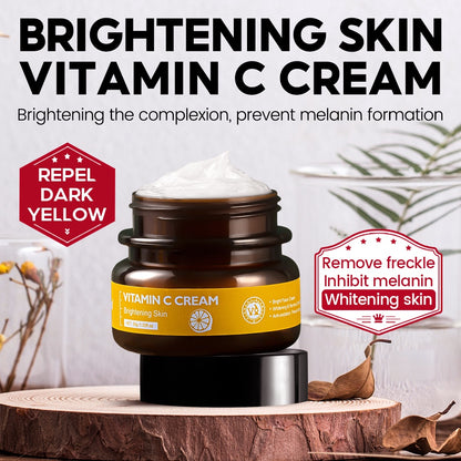 VIBRANT GLAMOUR Retinol Cream + Vitamin C Face Cream Set
