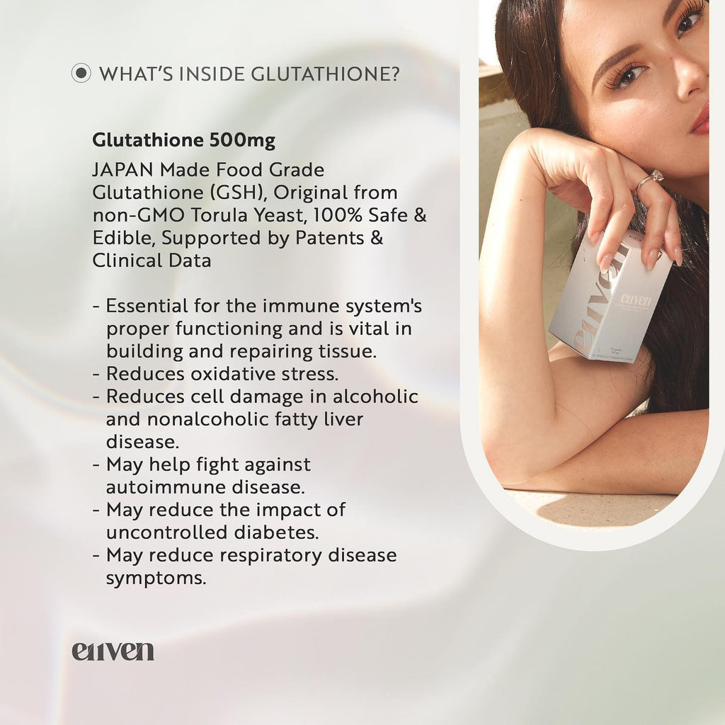 [VIP PROMO] E11VEN Opitac Glutathione  - 500mg Opitac™ Glutathione + FREE GLOWBERRY