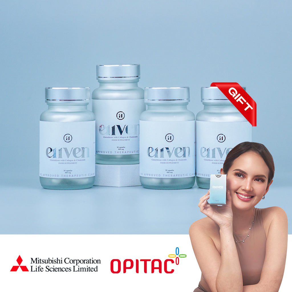 [VIP PROMO] E11VEN Opitac Glutathione  - 500mg Opitac™ Glutathione + FREE GLOWBERRY