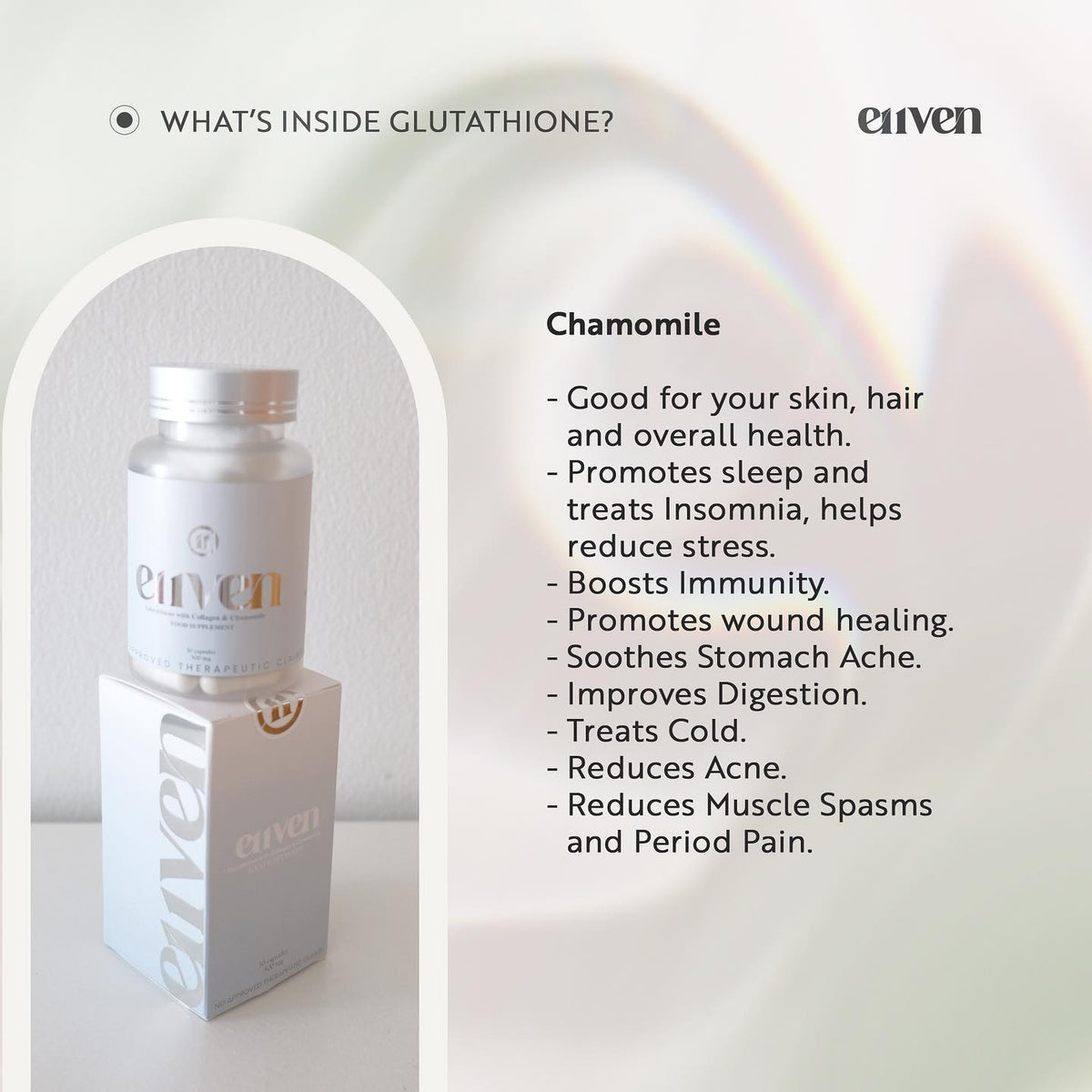 [VIP PROMO] E11VEN Opitac Glutathione  - 500mg Opitac™ Glutathione + FREE GLOWBERRY