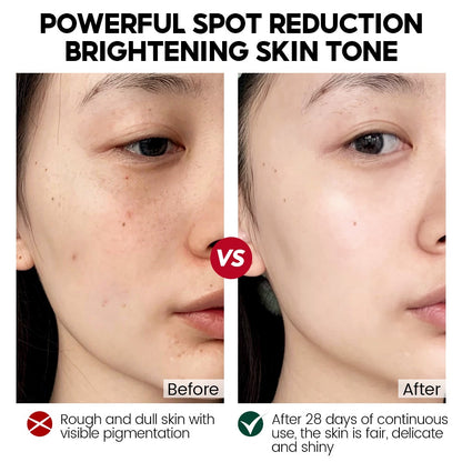 VIBRANT GLAMOUR α-Arbutin Whitening Facial Mask Instant Brightening Hydrating Niacinamide