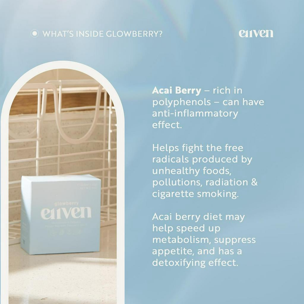 3 Boxes E11VEN Glowberry