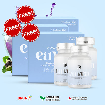 E11ven Opitac™ Glutathione 500mg - Japan Glutathione 30s w/ Chamomile Extract