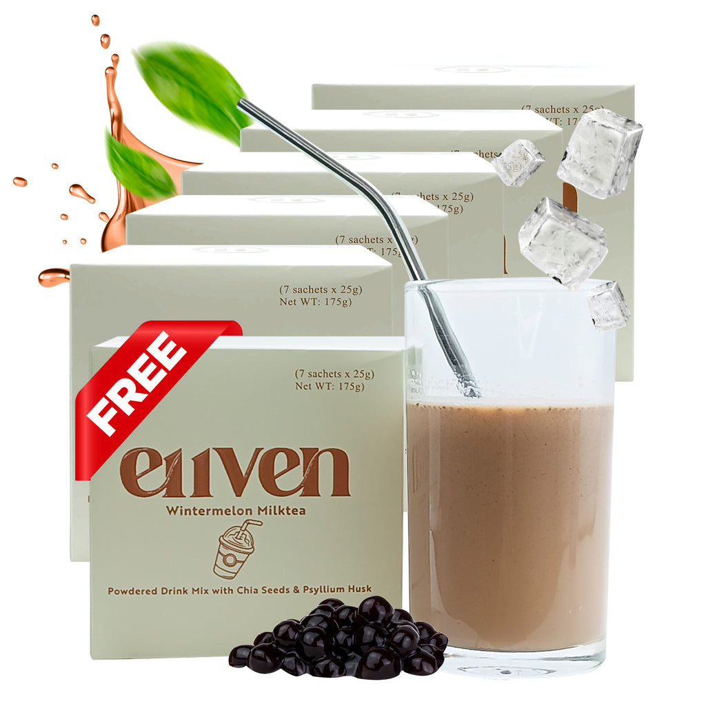 1 Box E11VEN - Wintermelon Milktea Powered Drink Mix
