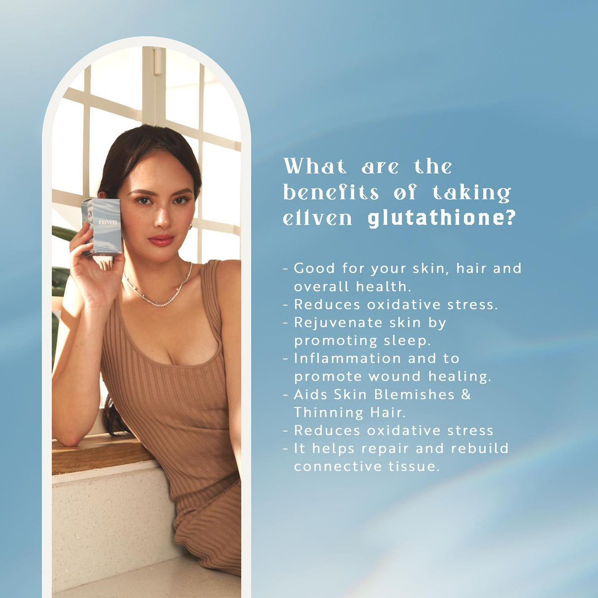 E11VEN Opitac® Glutathione | 600mg | 30s