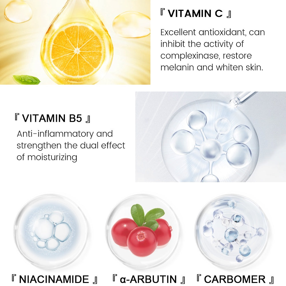 VIBRANT GLAMOUR FDA Vitamin C Toner Fading Dark Spots Reduce Melasma