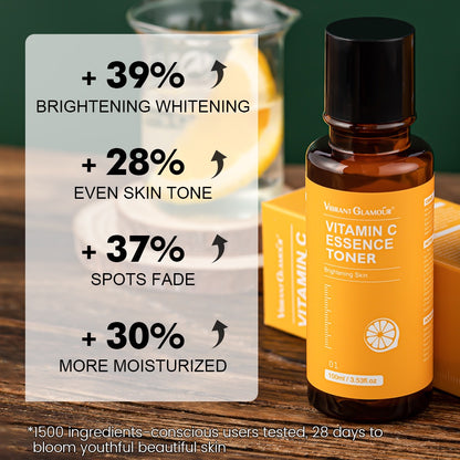 VIBRANT GLAMOUR FDA Vitamin C Toner Fading Dark Spots Reduce Melasma