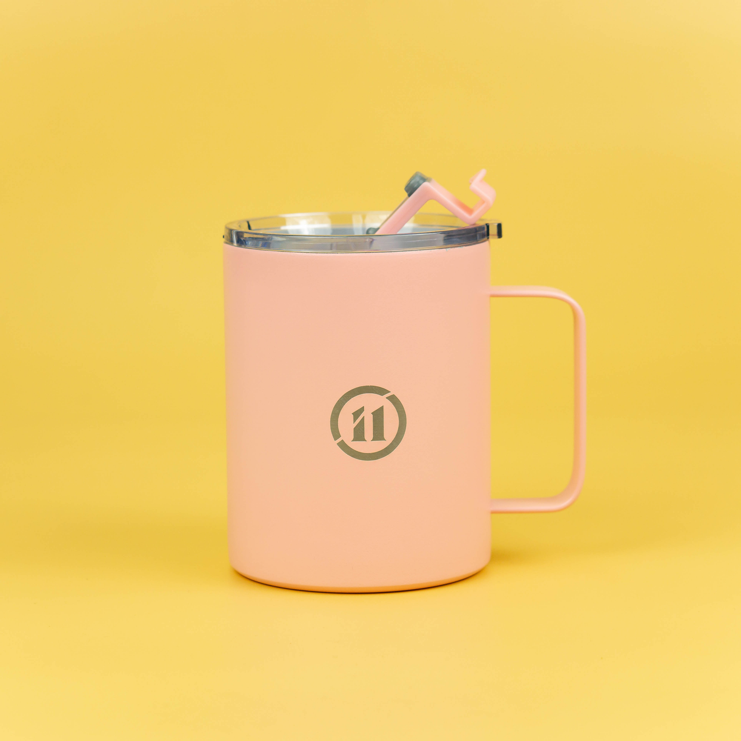 [Limited Edition] E11VEN® Thermal Ceramic Lined Mug 12oz - Double Wall Stainless Steel Thermal Mug