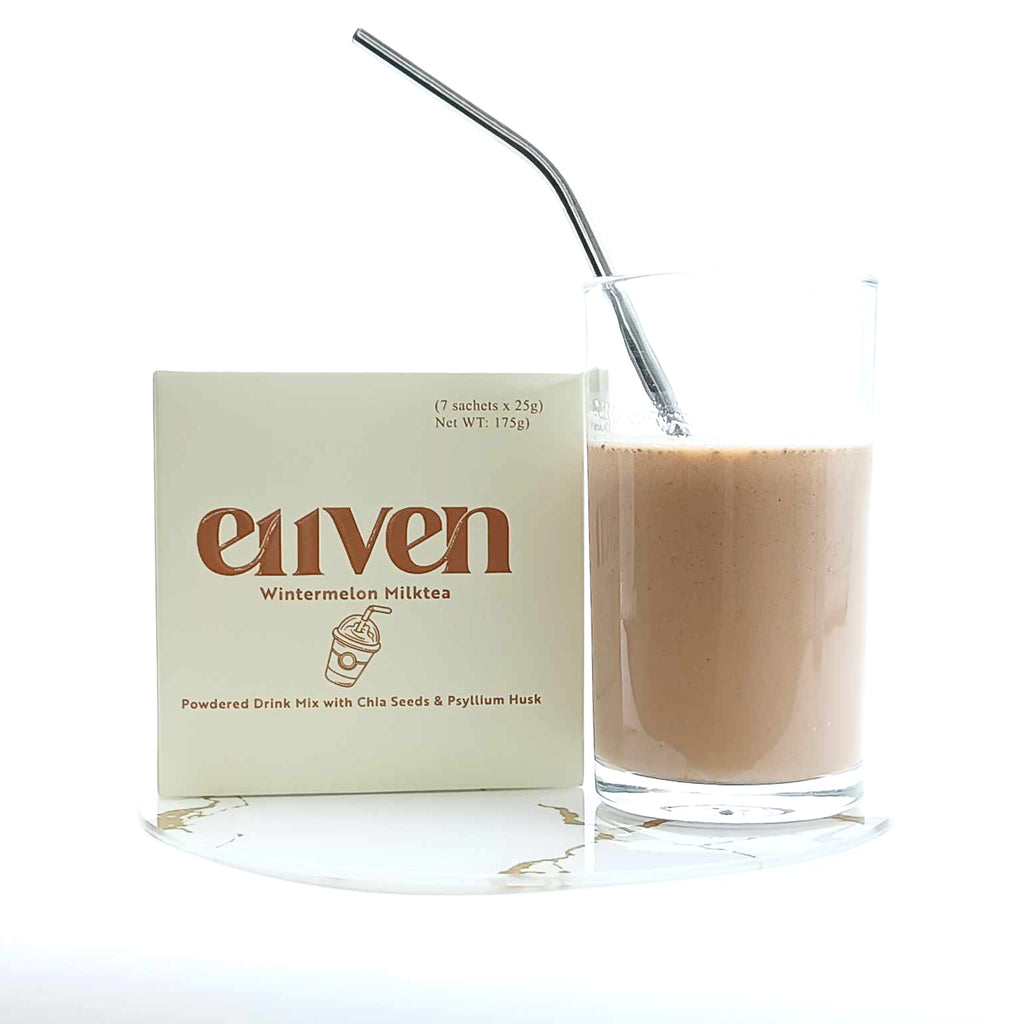 1 Box E11VEN - Wintermelon Milktea Powered Drink Mix