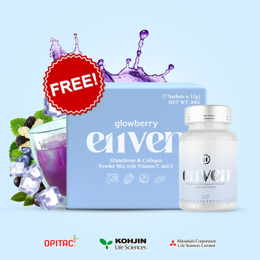 E11ven Opitac™ Glutathione 500mg - Japan Glutathione 30s w/ Chamomile Extract