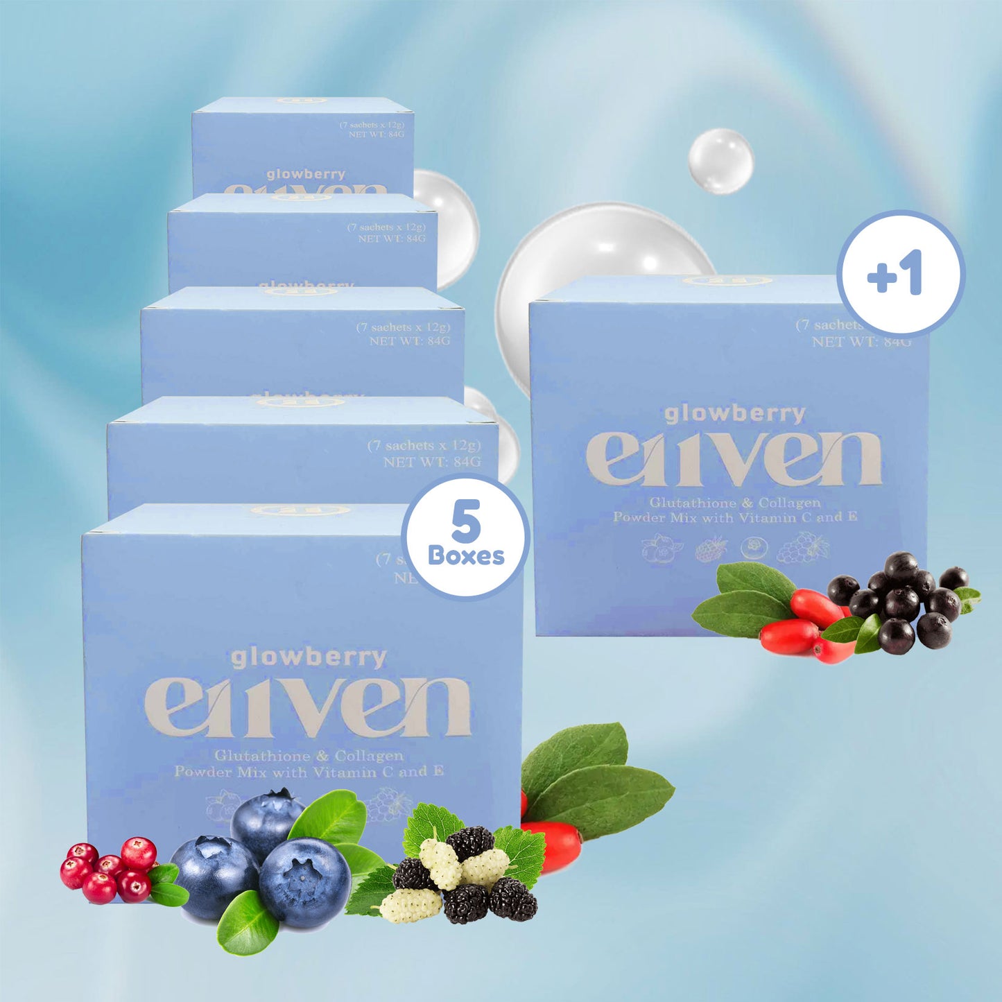 3 Boxes E11VEN Glowberry